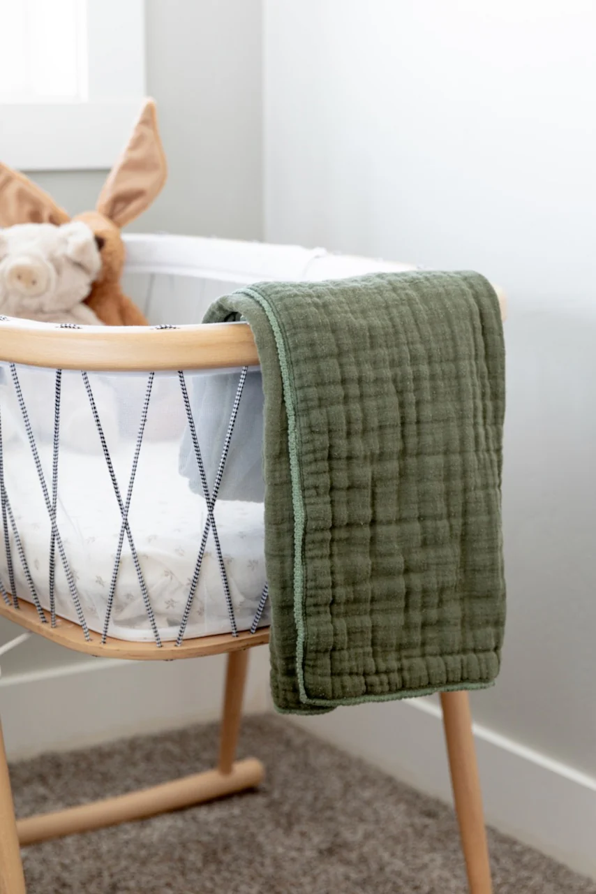 Go With the Flow Muslin Baby Blanket - Image 9