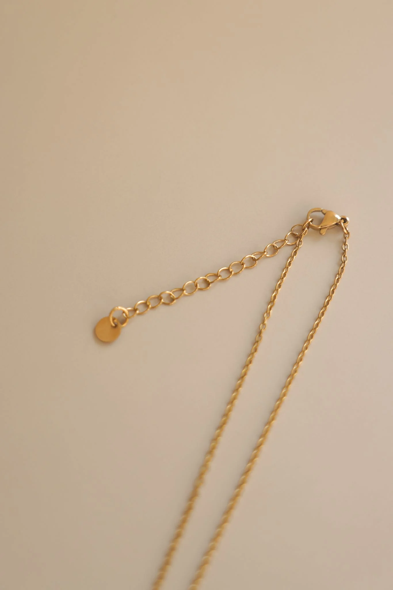 Gold Chain + Tiny Pearl - Image 3
