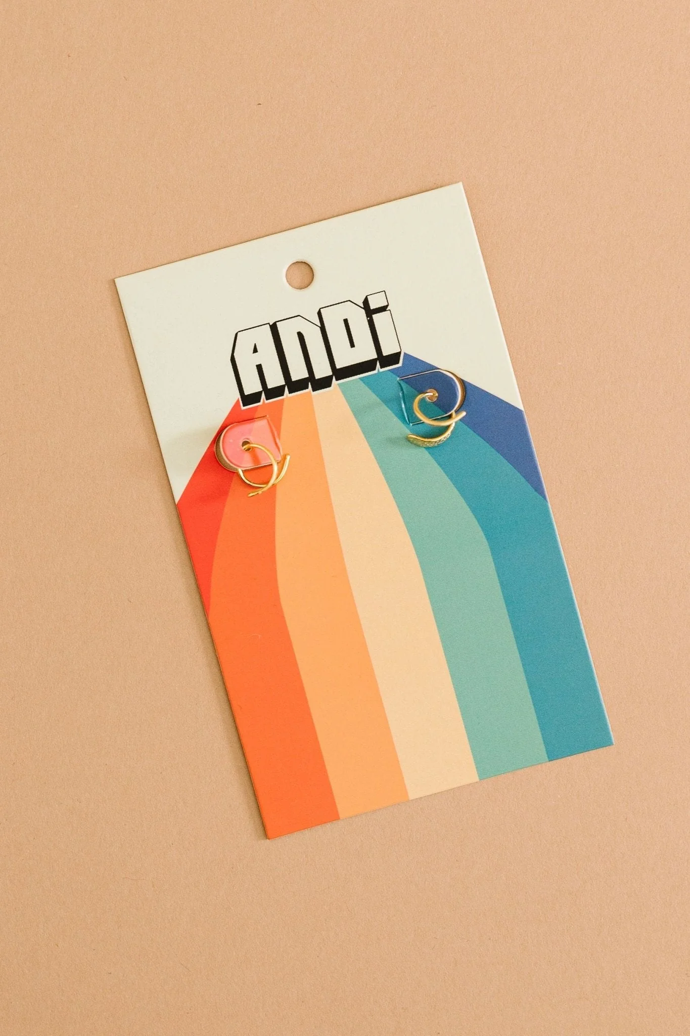 Gold Double Hoop Dupes - Image 2