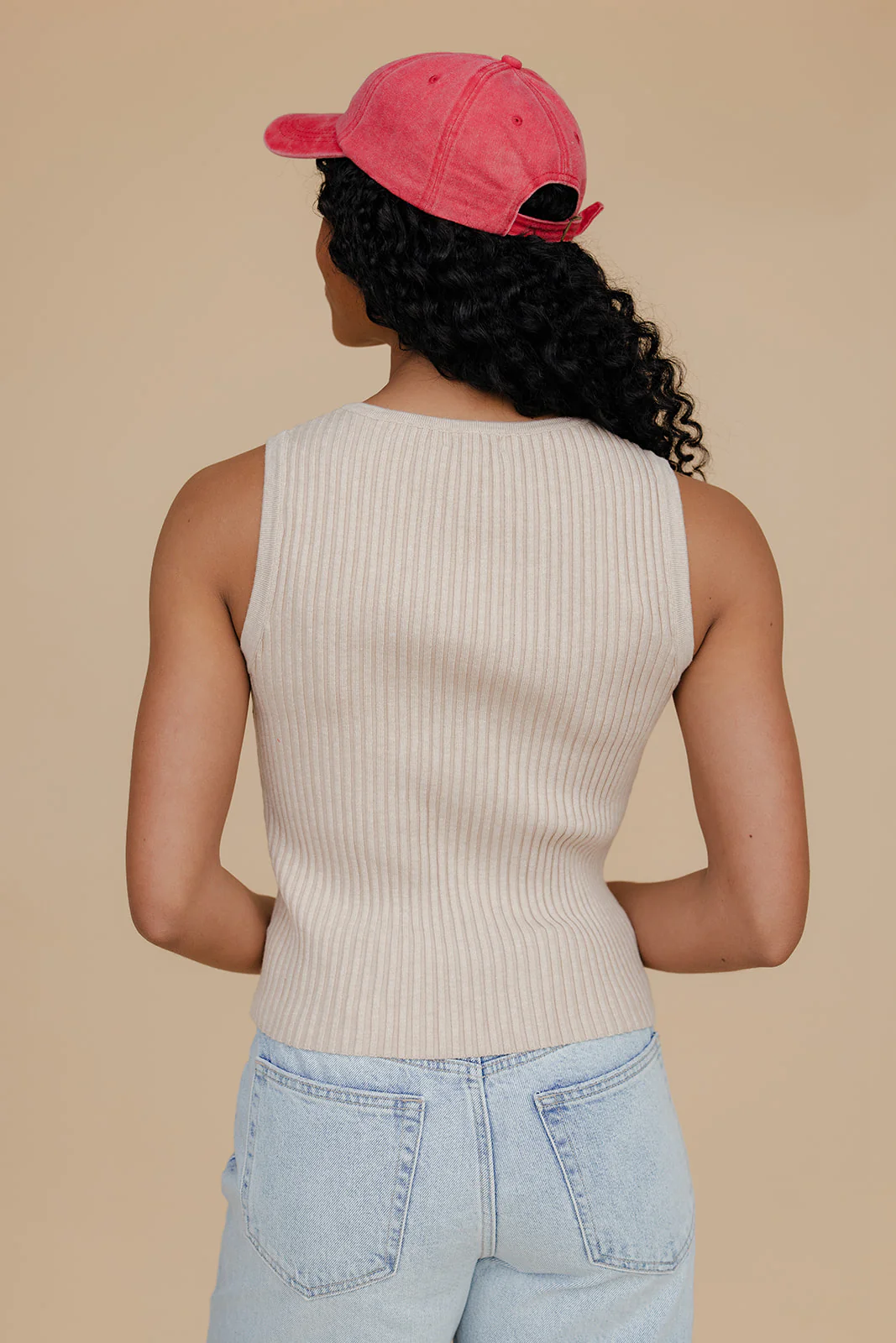 Golden Glow Button Tank - Image 10