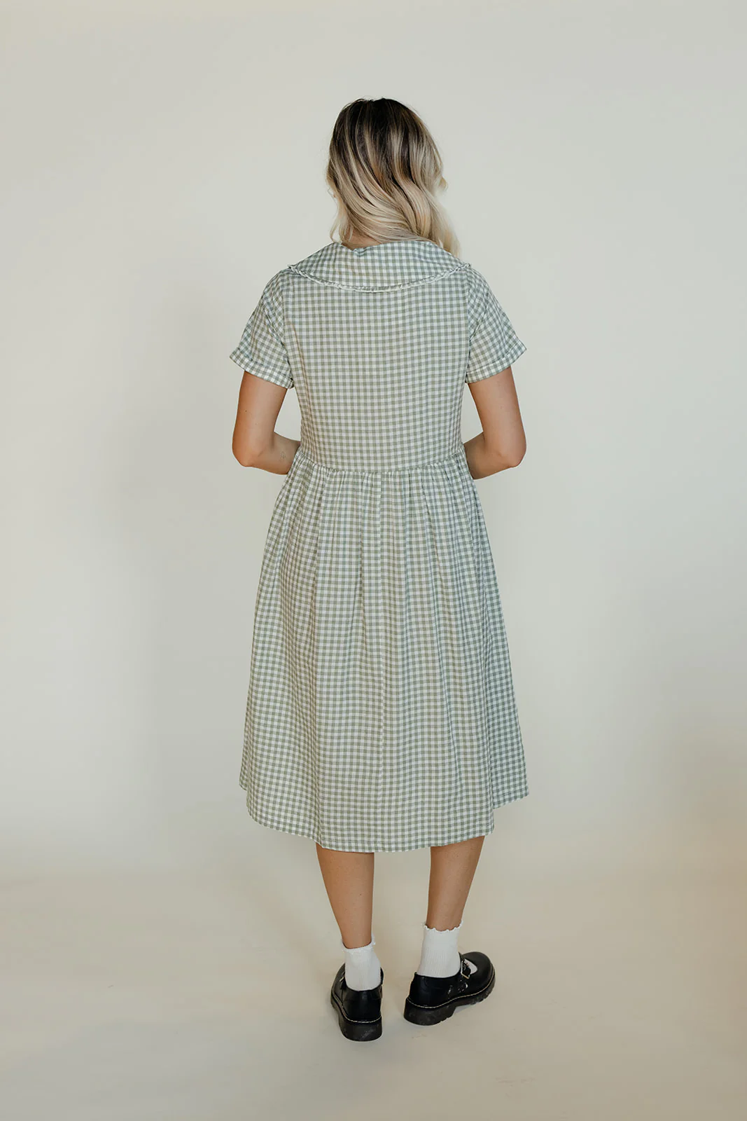 Greenwich Gingham Dress - Image 3