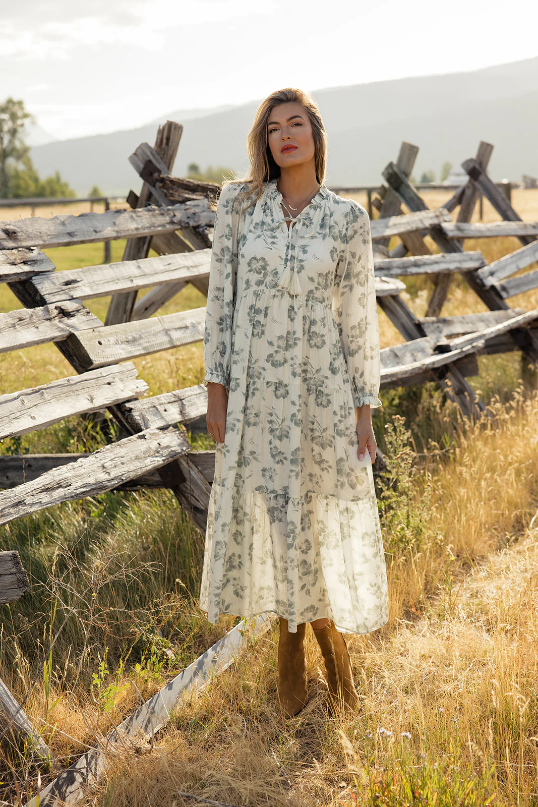Guiding Us Home Floral Midi - Image 12