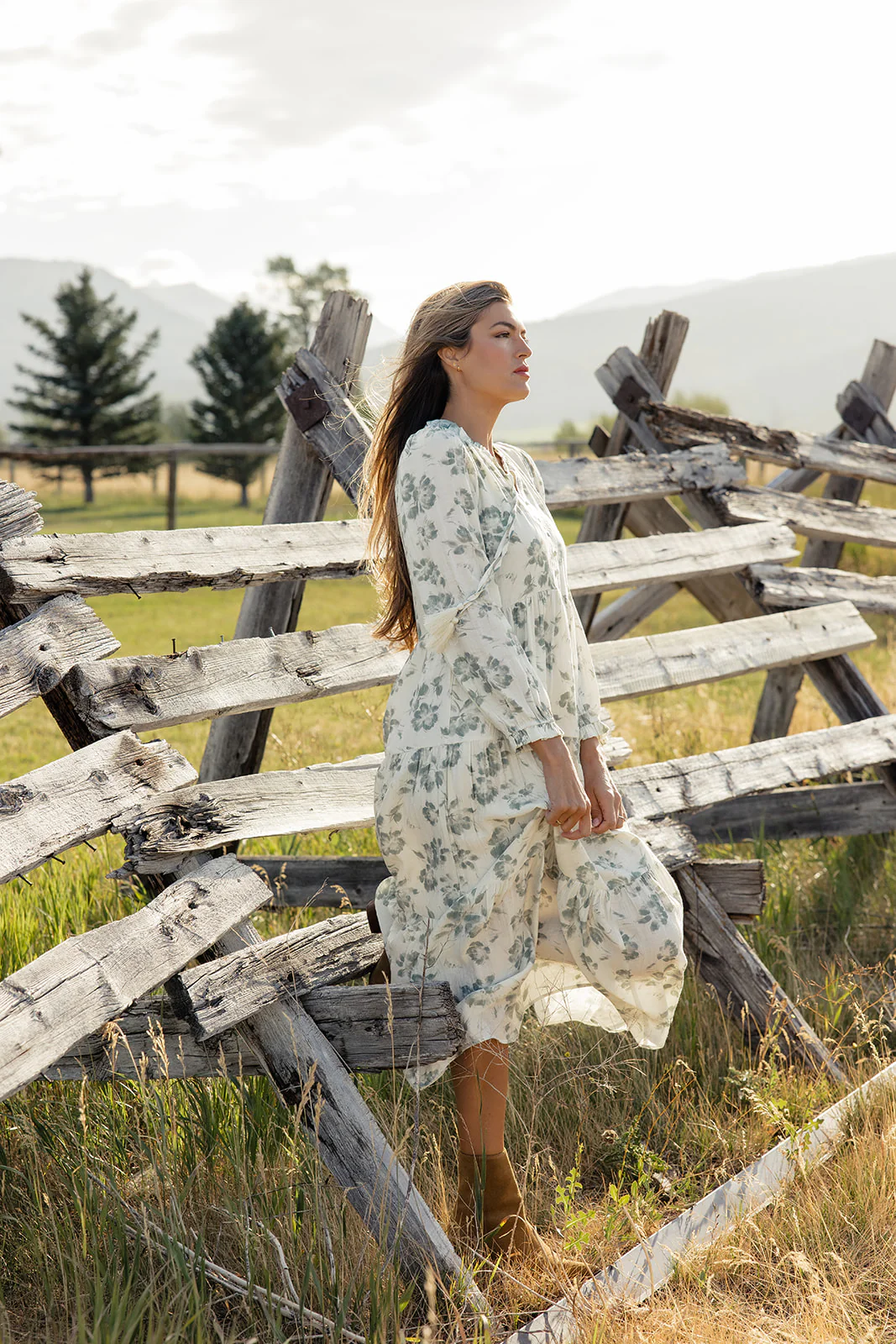 Guiding Us Home Floral Midi - Image 17