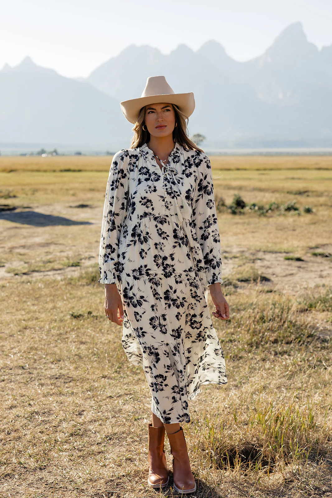 Guiding Us Home Floral Midi - Image 20