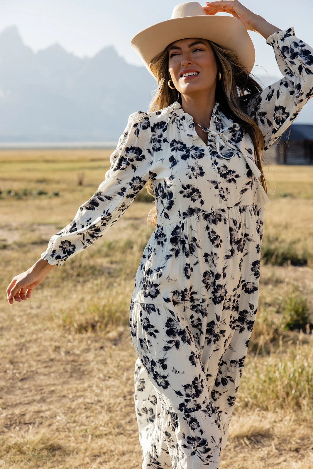 Guiding Us Home Floral Midi - Image 23