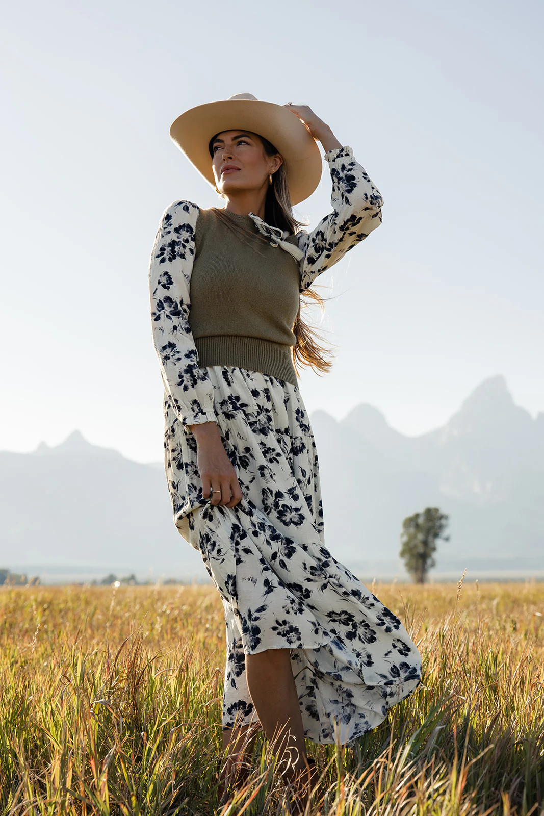 Guiding Us Home Floral Midi - Image 26
