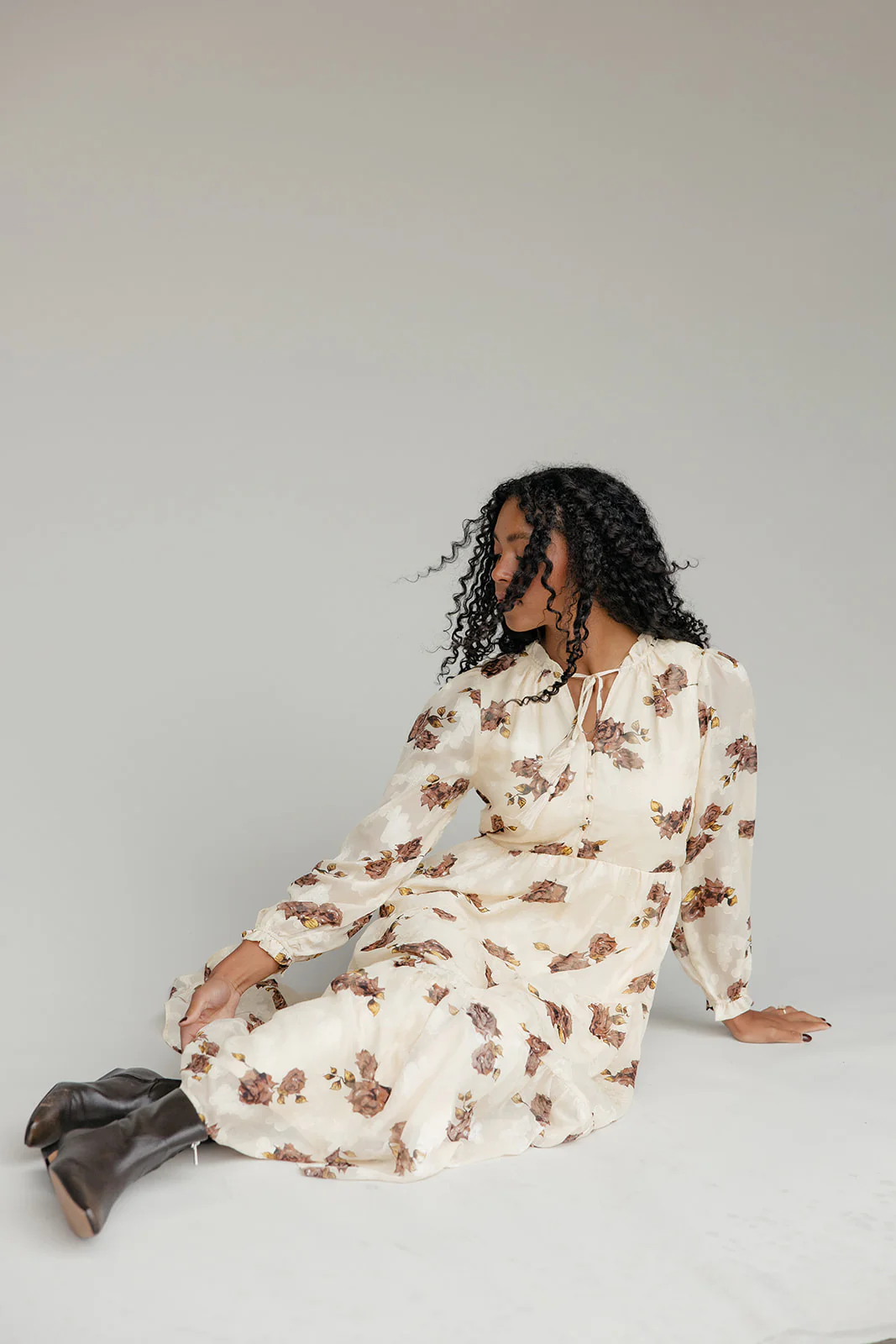 Guiding Us Home Floral Midi - Image 4