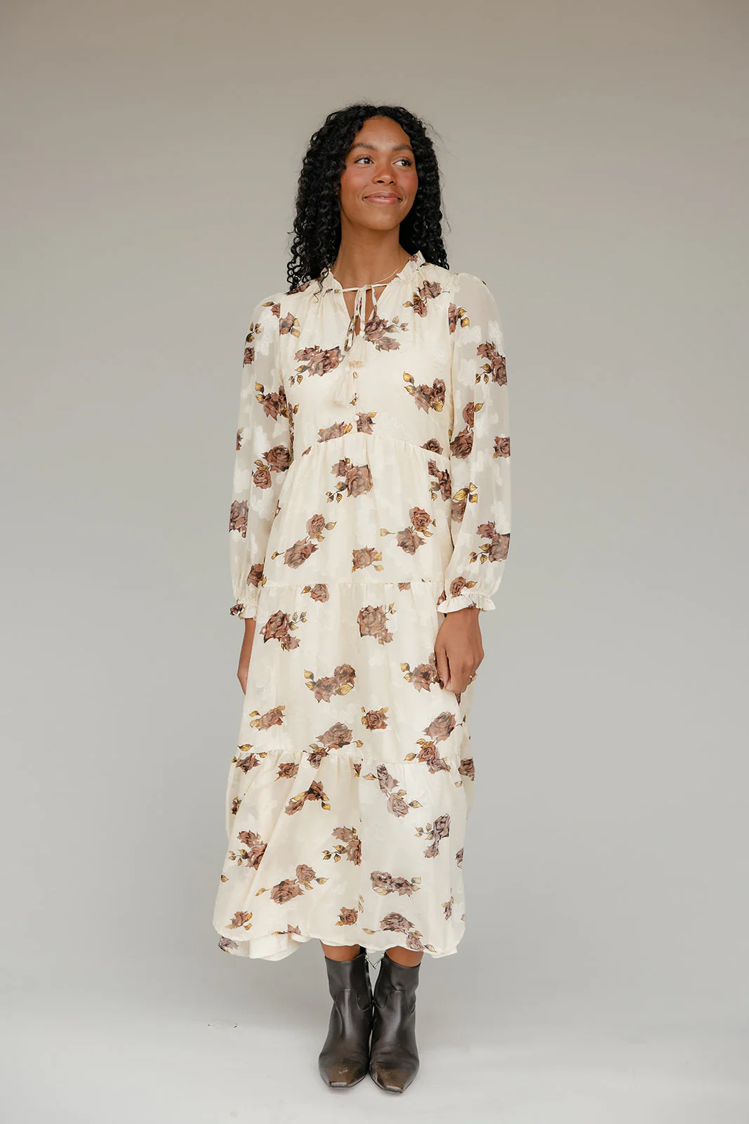 Guiding Us Home Floral Midi - Image 5