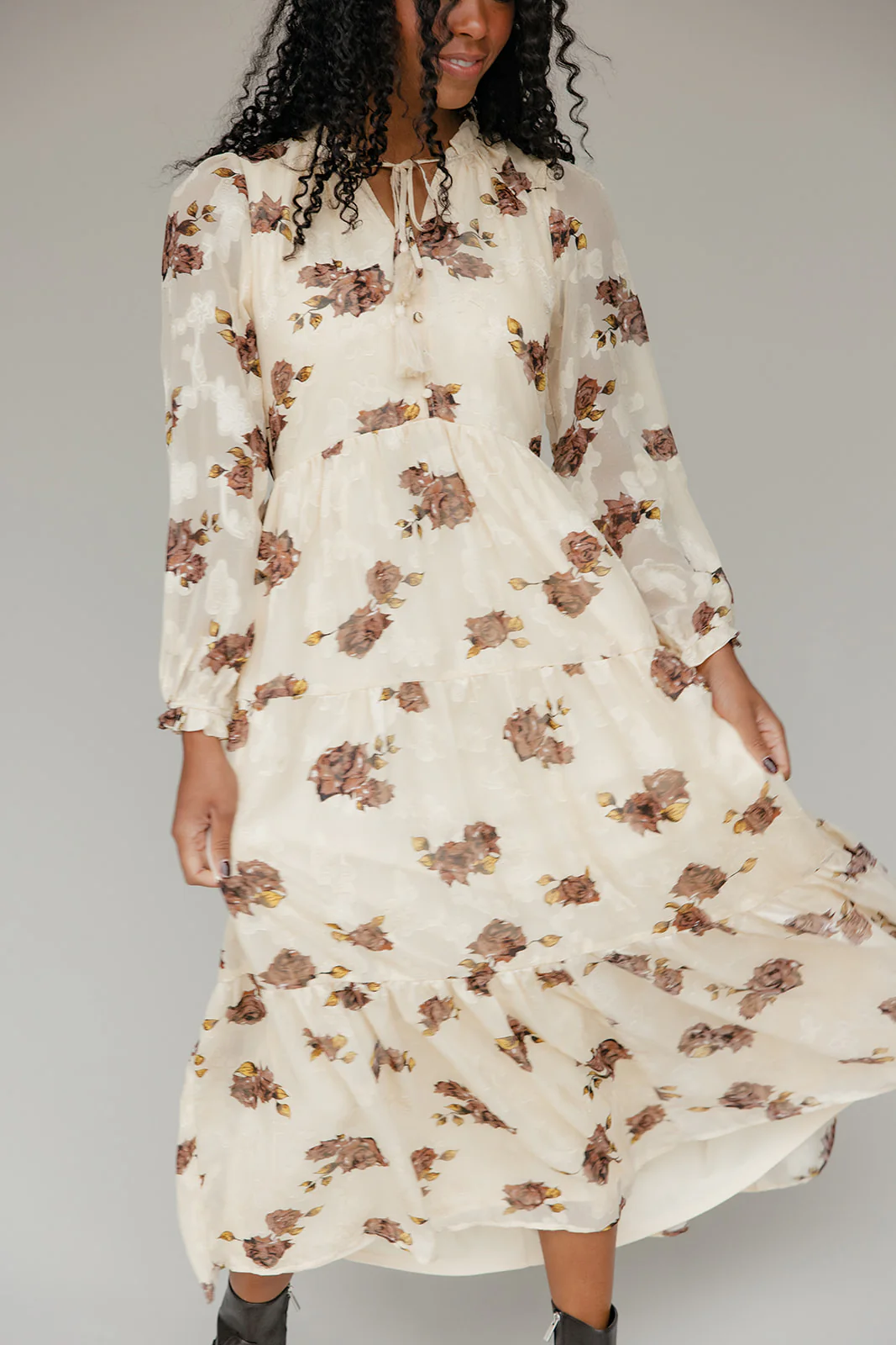 Guiding Us Home Floral Midi - Image 7