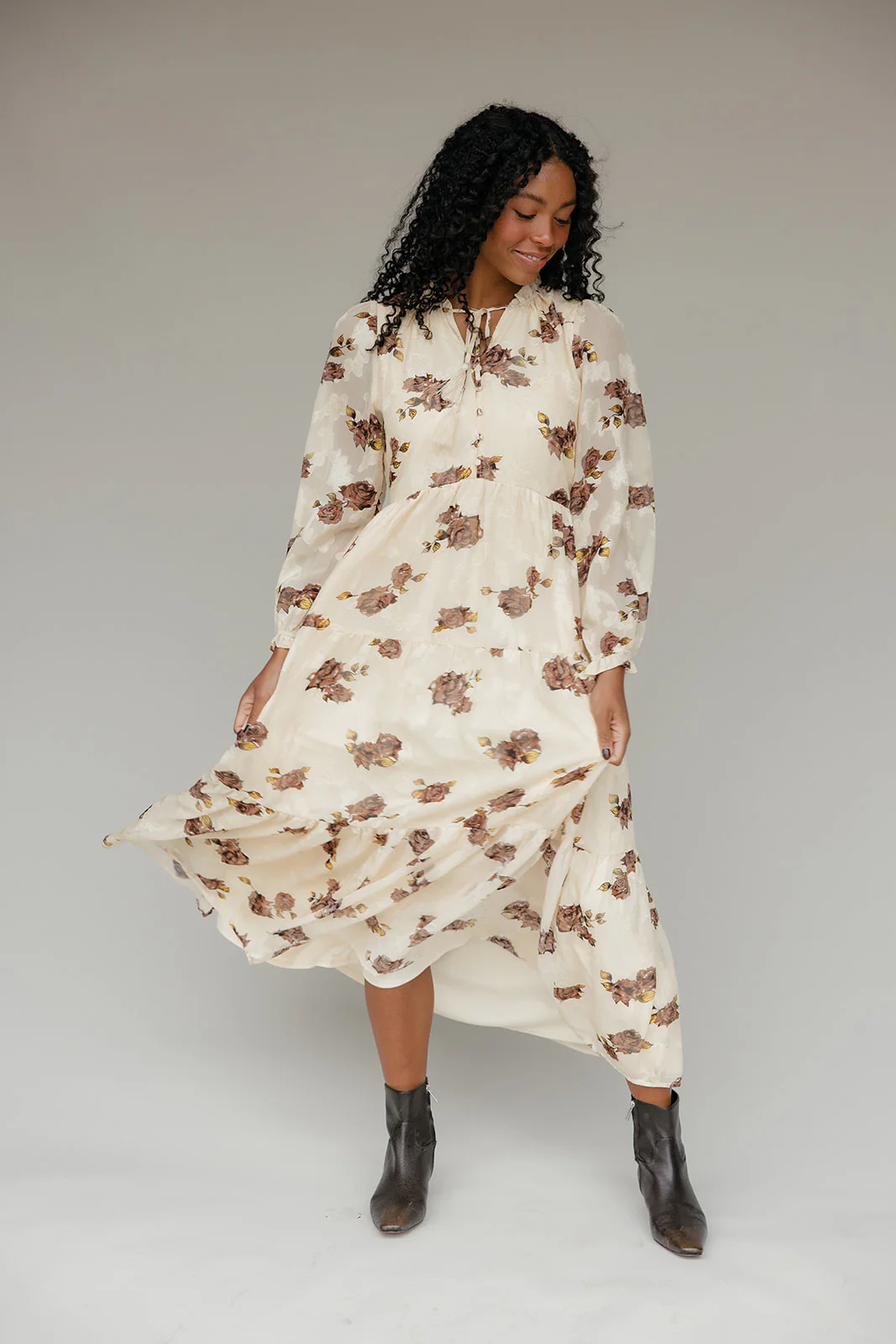 Guiding Us Home Floral Midi - Image 8