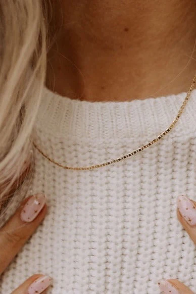 Hannah Gold Filled Mariner Necklace - Image 2