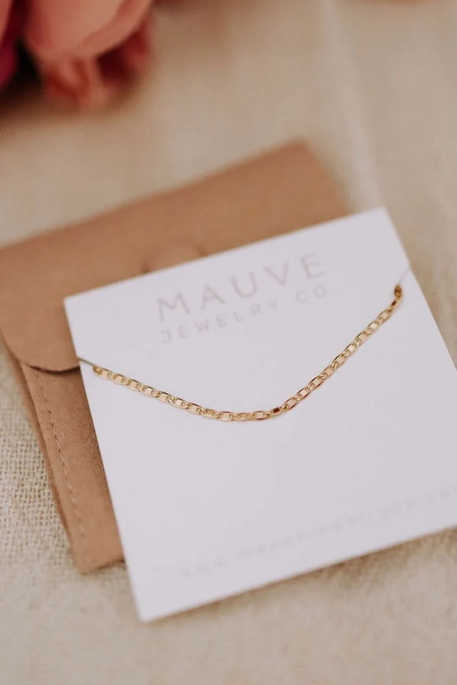 Hannah Gold Filled Mariner Necklace - Image 5
