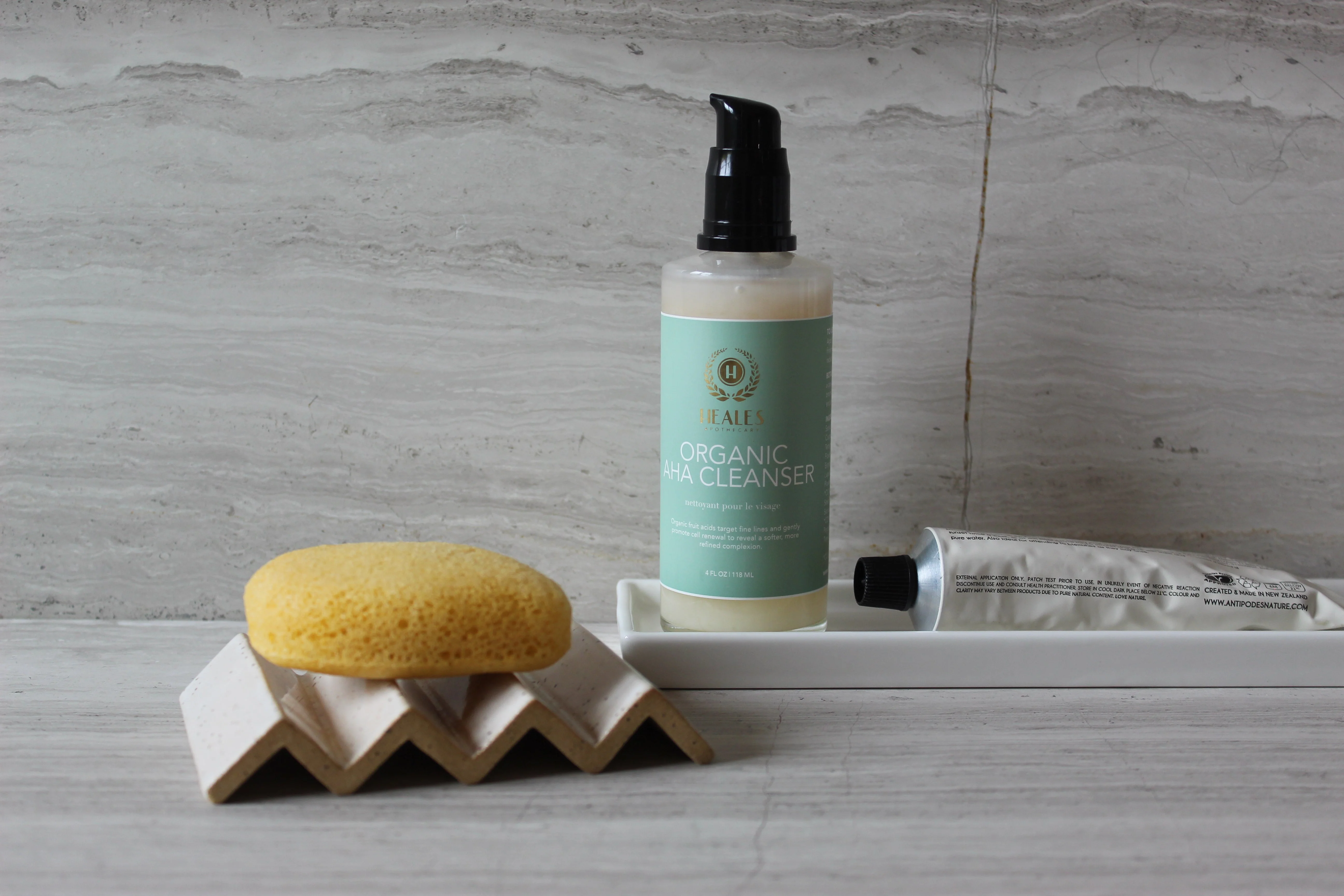 Heales Organic AHA Face Cleanser - Image 3