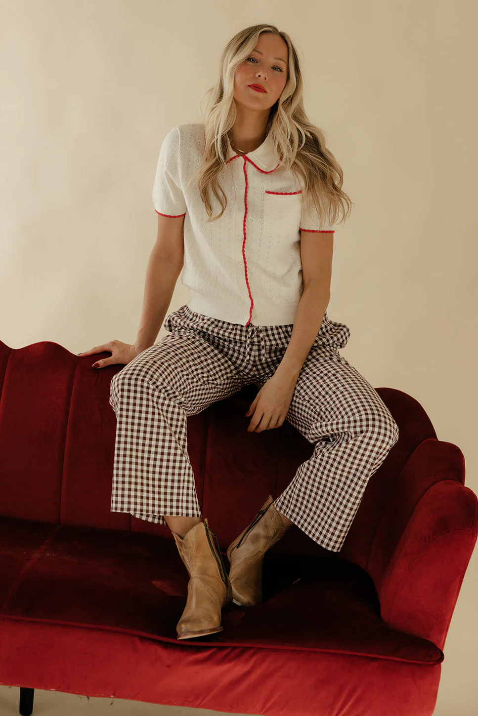 Heartstrings Knit Blouse