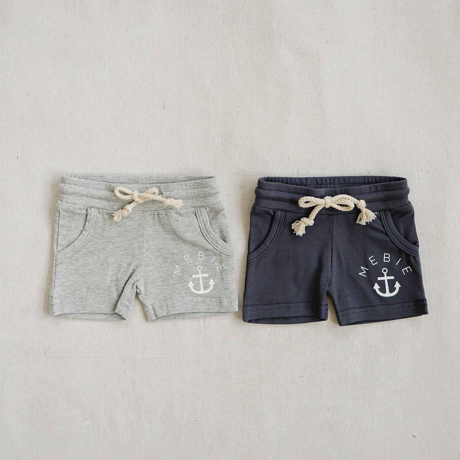 Heather Grey Pocket Cotton Shorts - Image 5