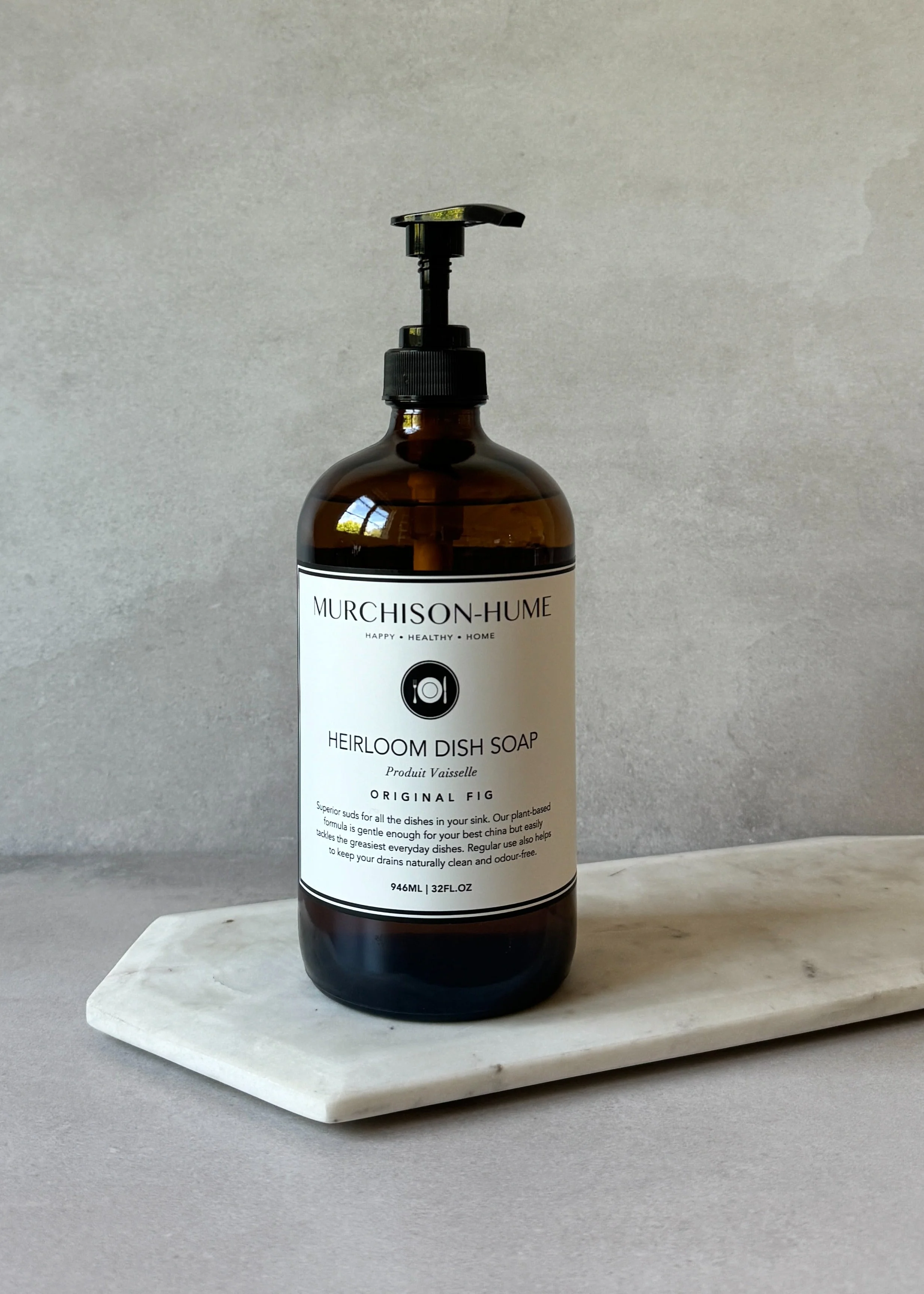 Heirloom Dish Soap in Amber Glass Bottle - Image 6