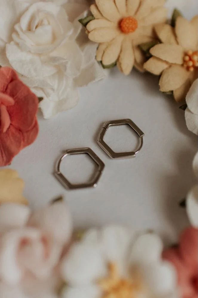 Hexagon Huggies - Image 5