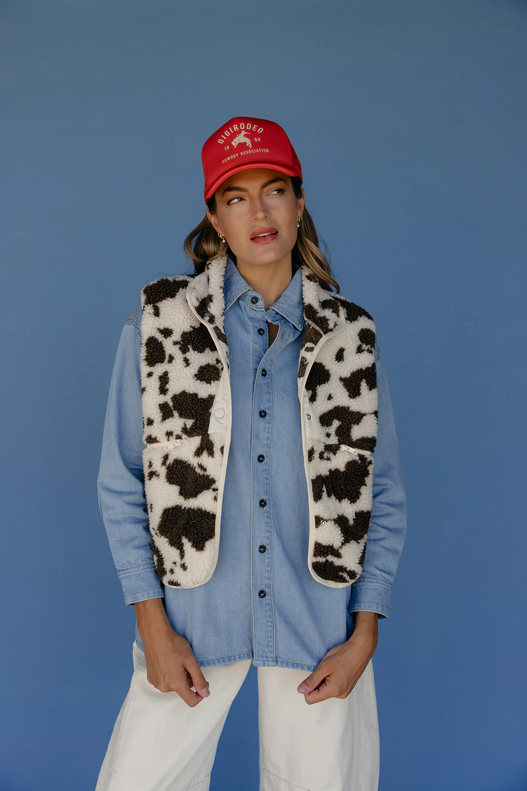 Highland Cowgirl Sherpa Vest - Image 4