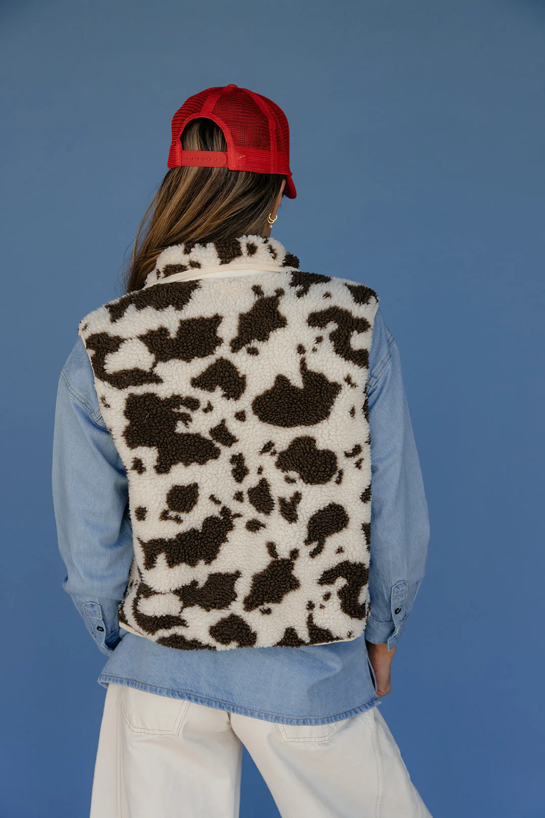 Highland Cowgirl Sherpa Vest - Image 5