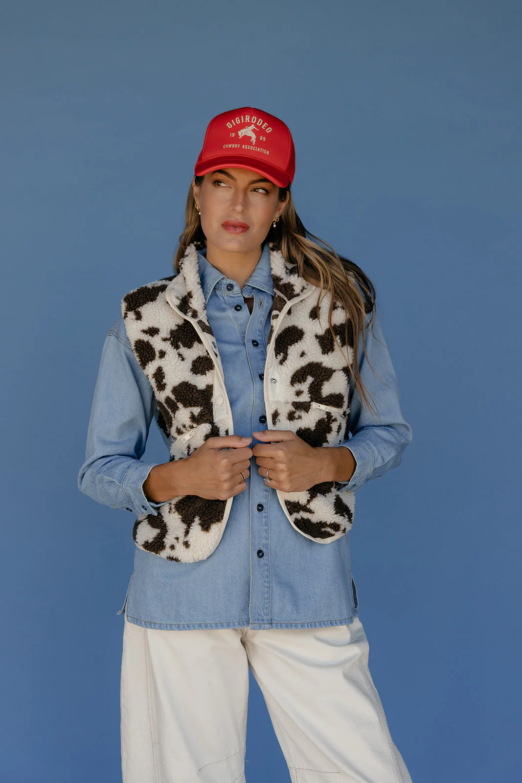 Highland Cowgirl Sherpa Vest - Image 6