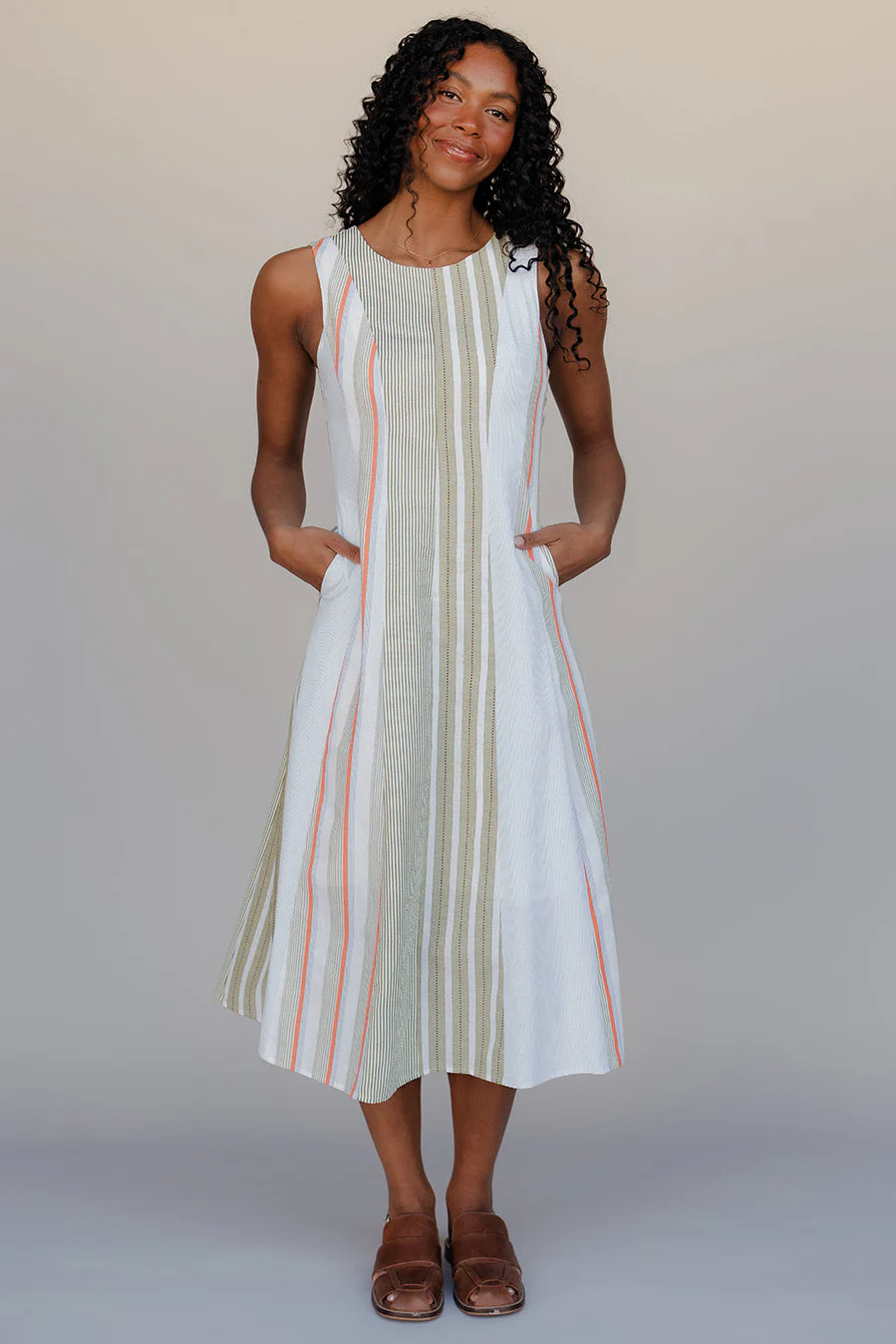 Holland Stripe Midi