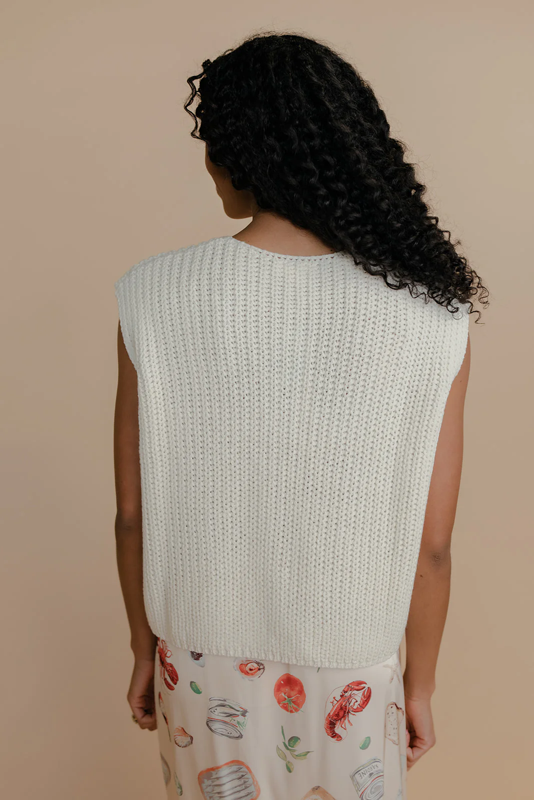 Honey Button Knit Vest - Image 10