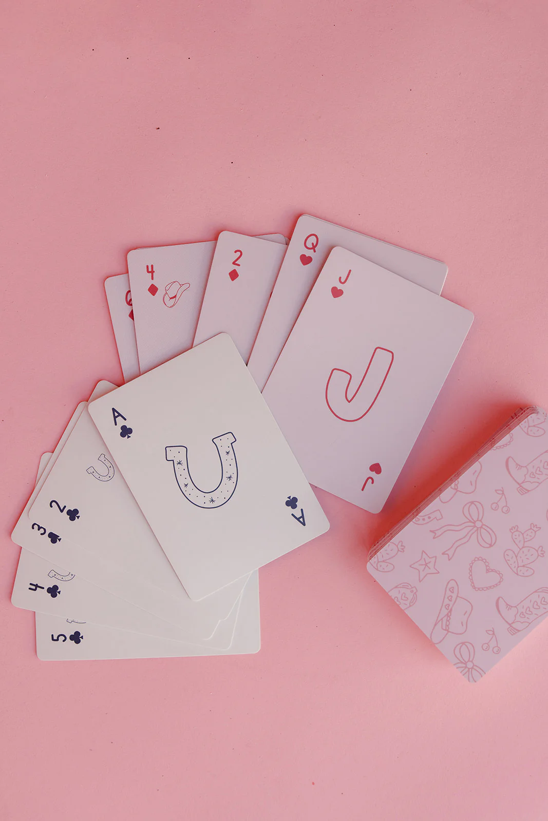 Howdy Cowgirl Deck of Playing Cards