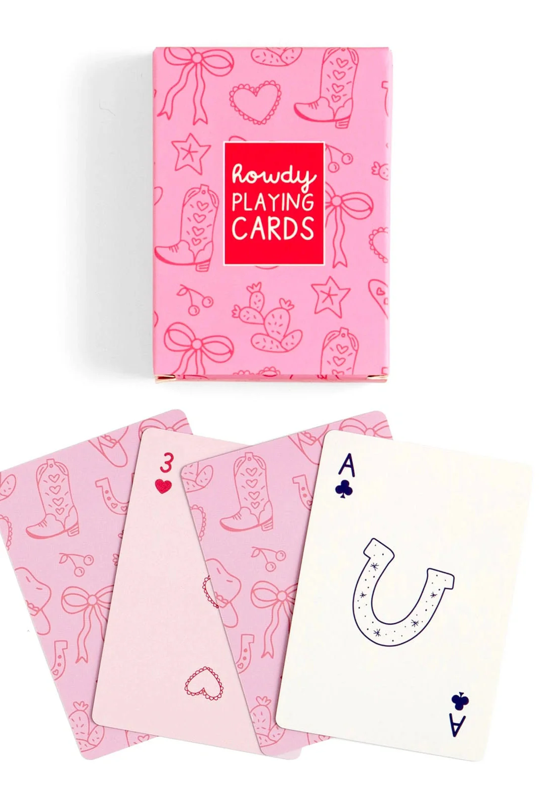 Howdy Cowgirl Deck of Playing Cards - Image 4