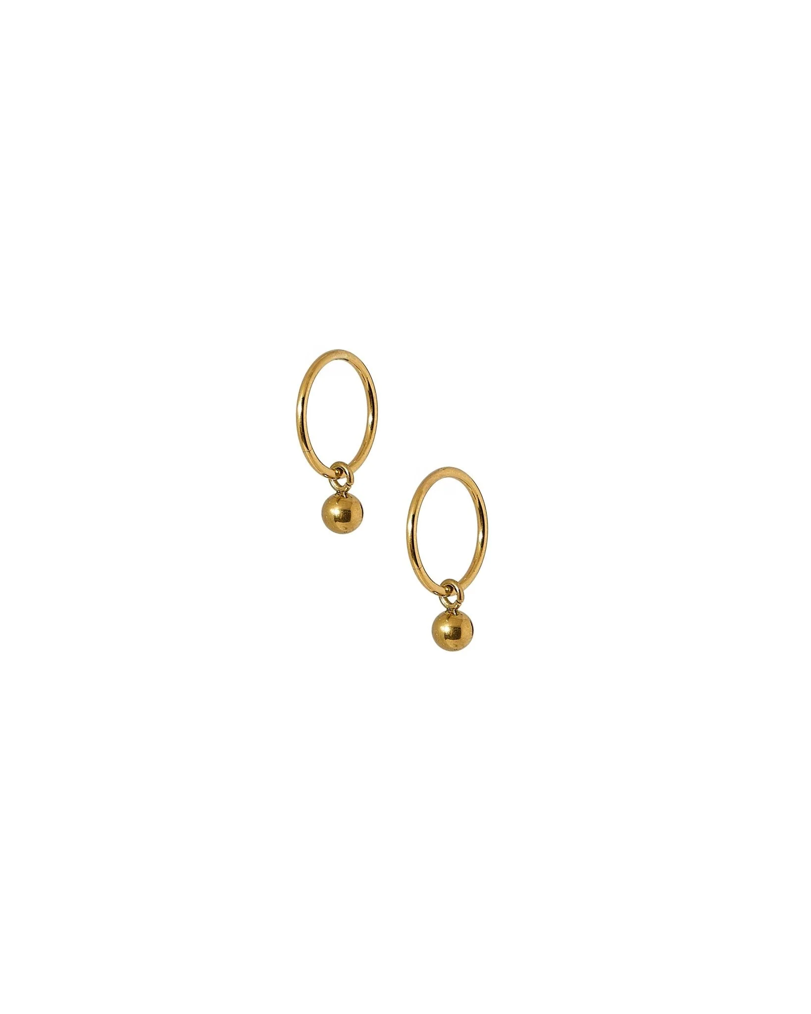 Huggie Charm Earrings - Nola 10mm