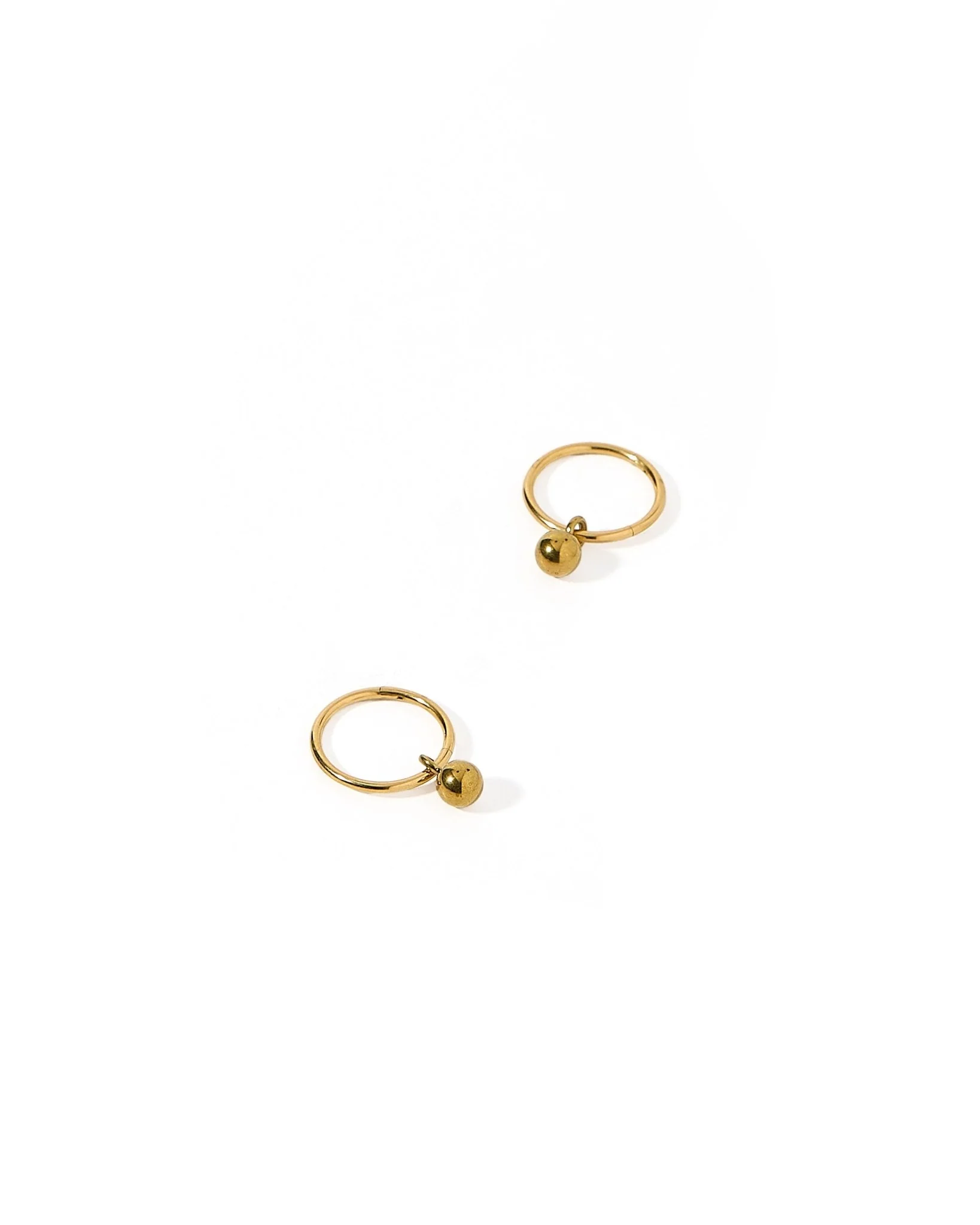 Huggie Charm Earrings - Nola 10mm - Image 3