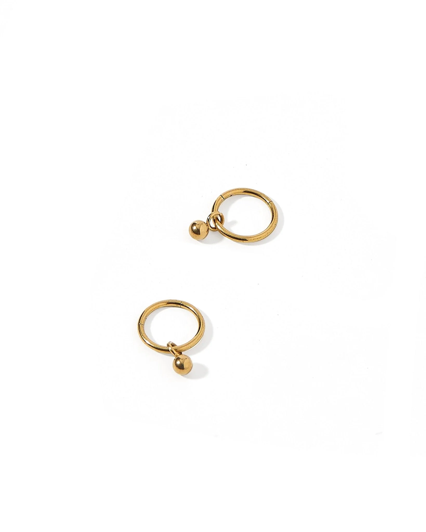 Huggie Charm Earrings - Nola 8mm - Image 4