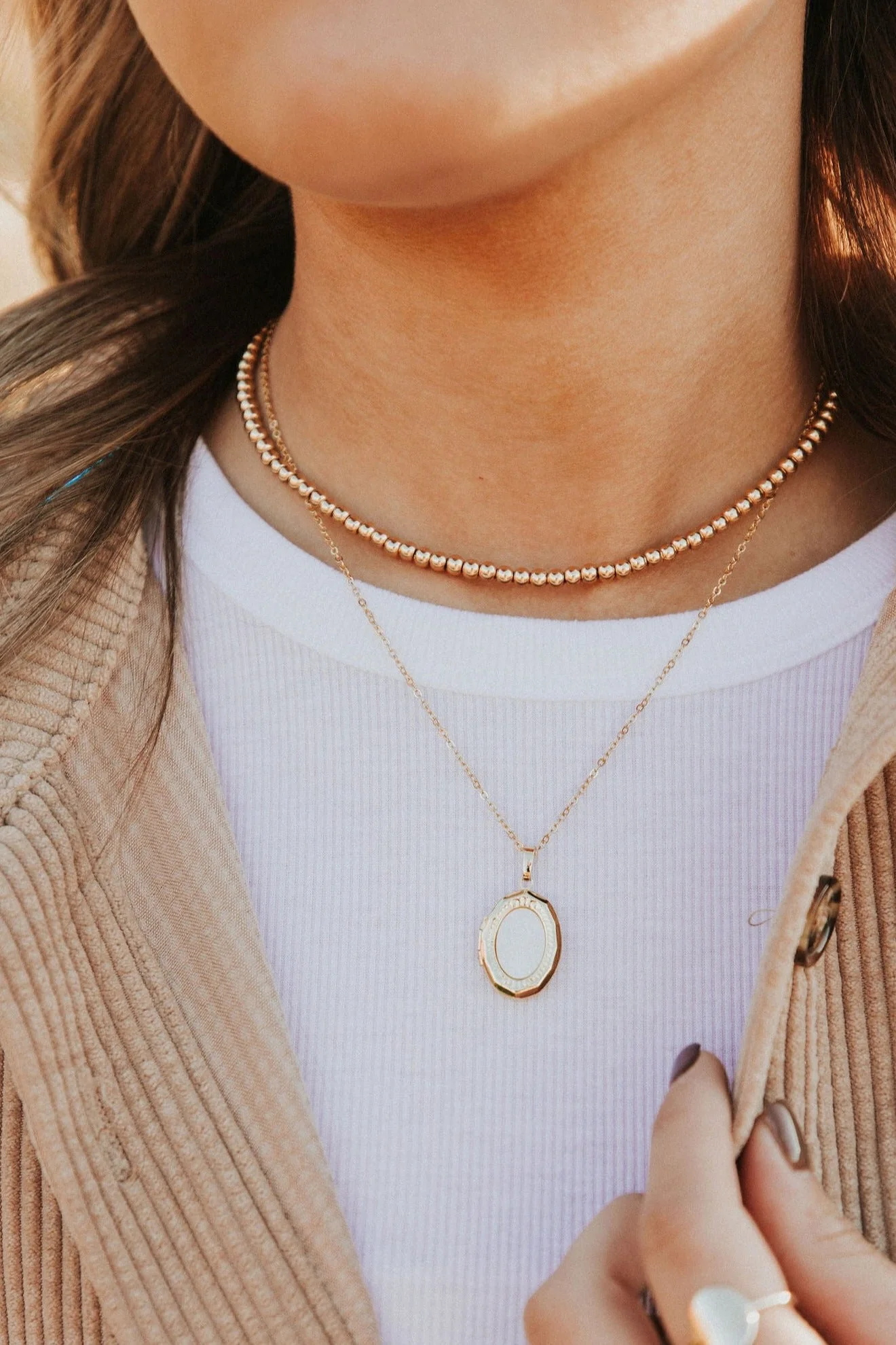 Isabelle Locket Necklace - Image 11