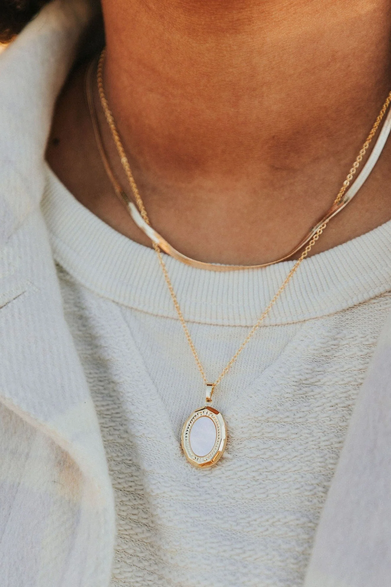 Isabelle Locket Necklace - Image 9