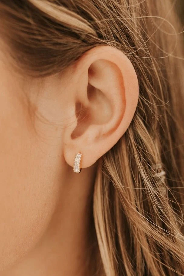 Ivy Diamond Hoops - Image 4