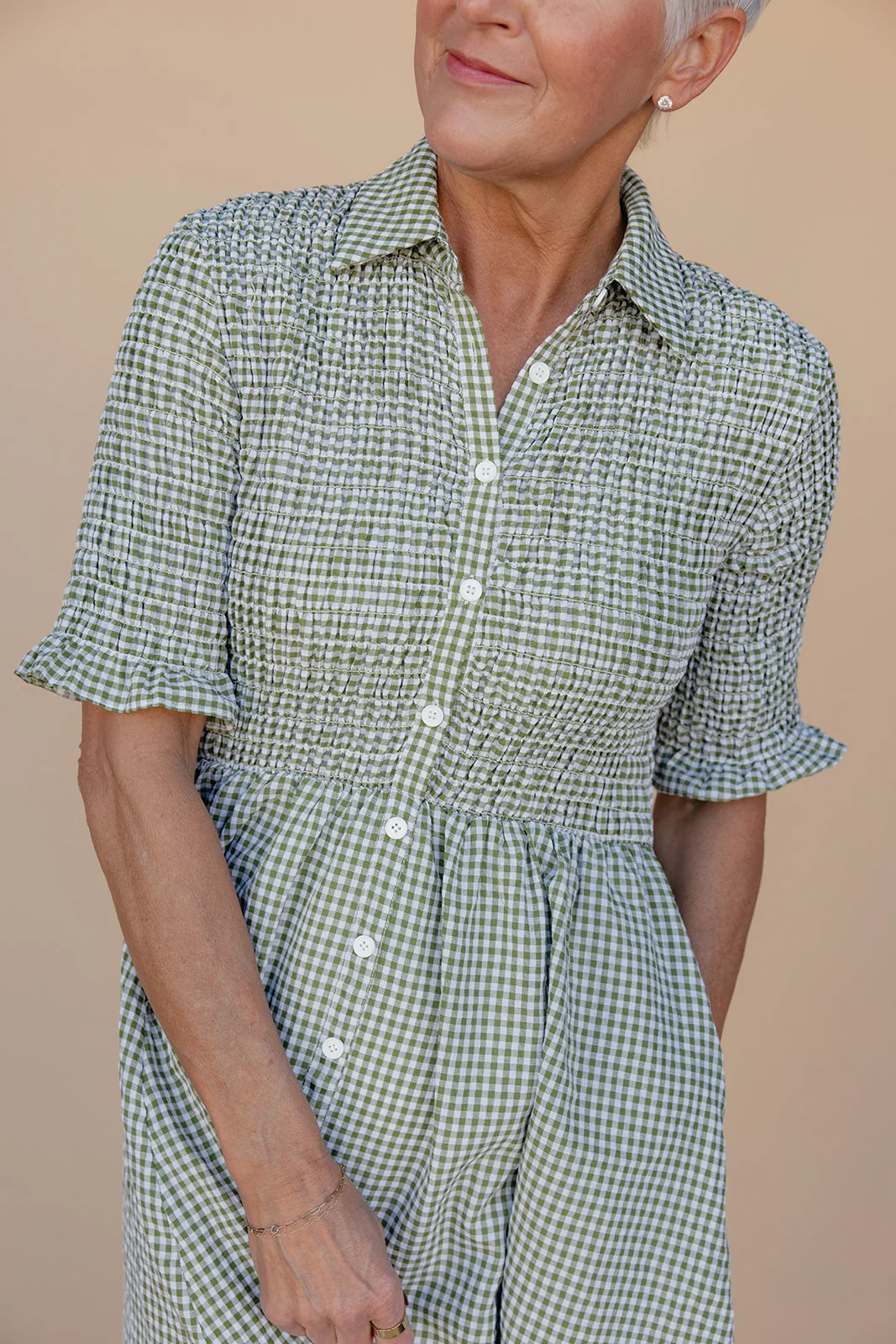 Ivy League Smocked Dress - Image 2
