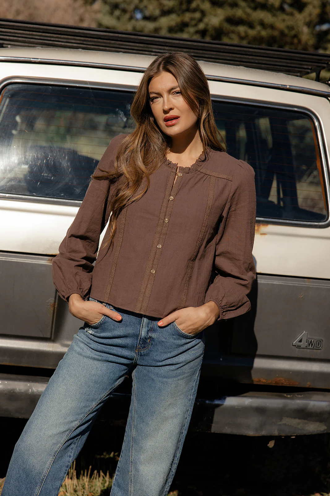 Janessa Lace Blouse