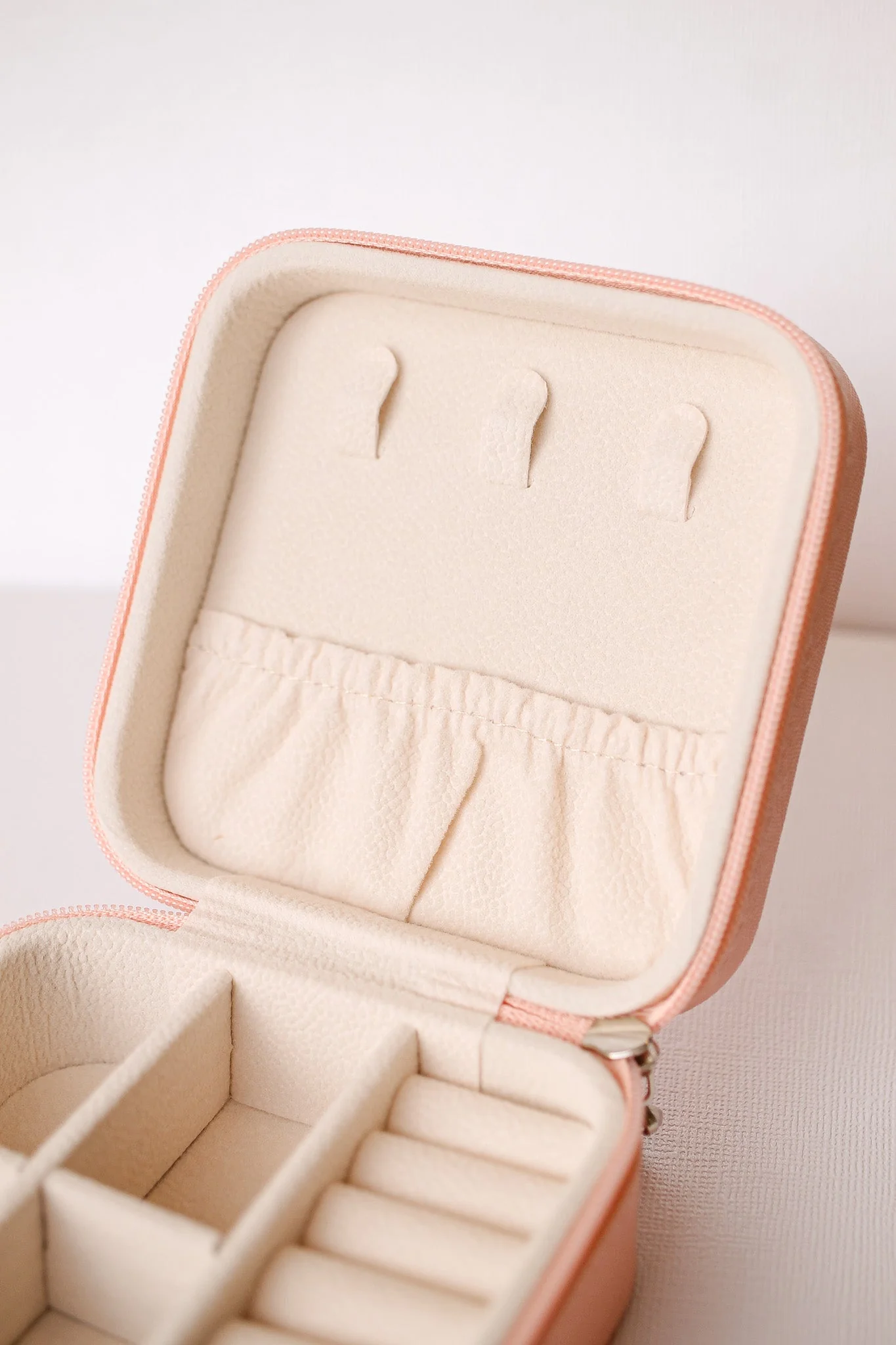 Jewelry Travel Case in Peach - Image 2