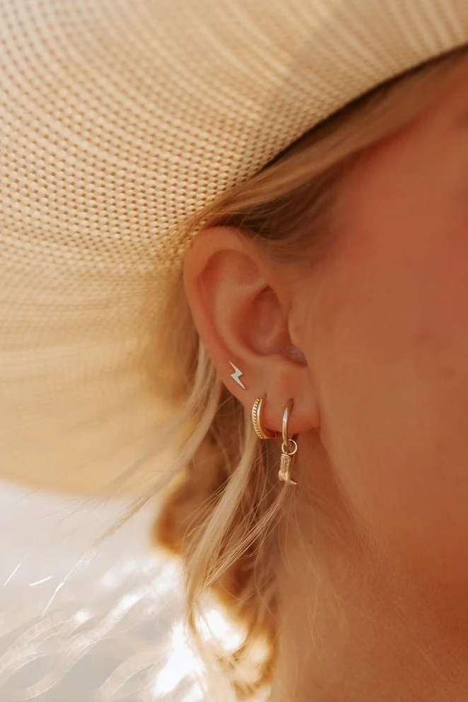 Jolene Braided Rope Hoops - Image 5