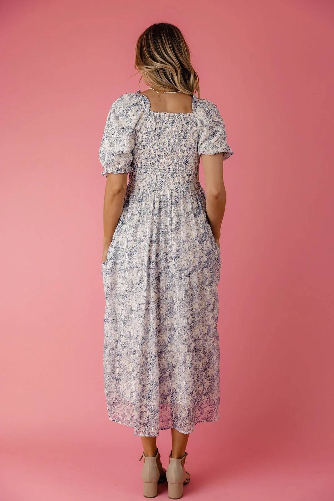 Jonesy Smocked Midi - Image 9