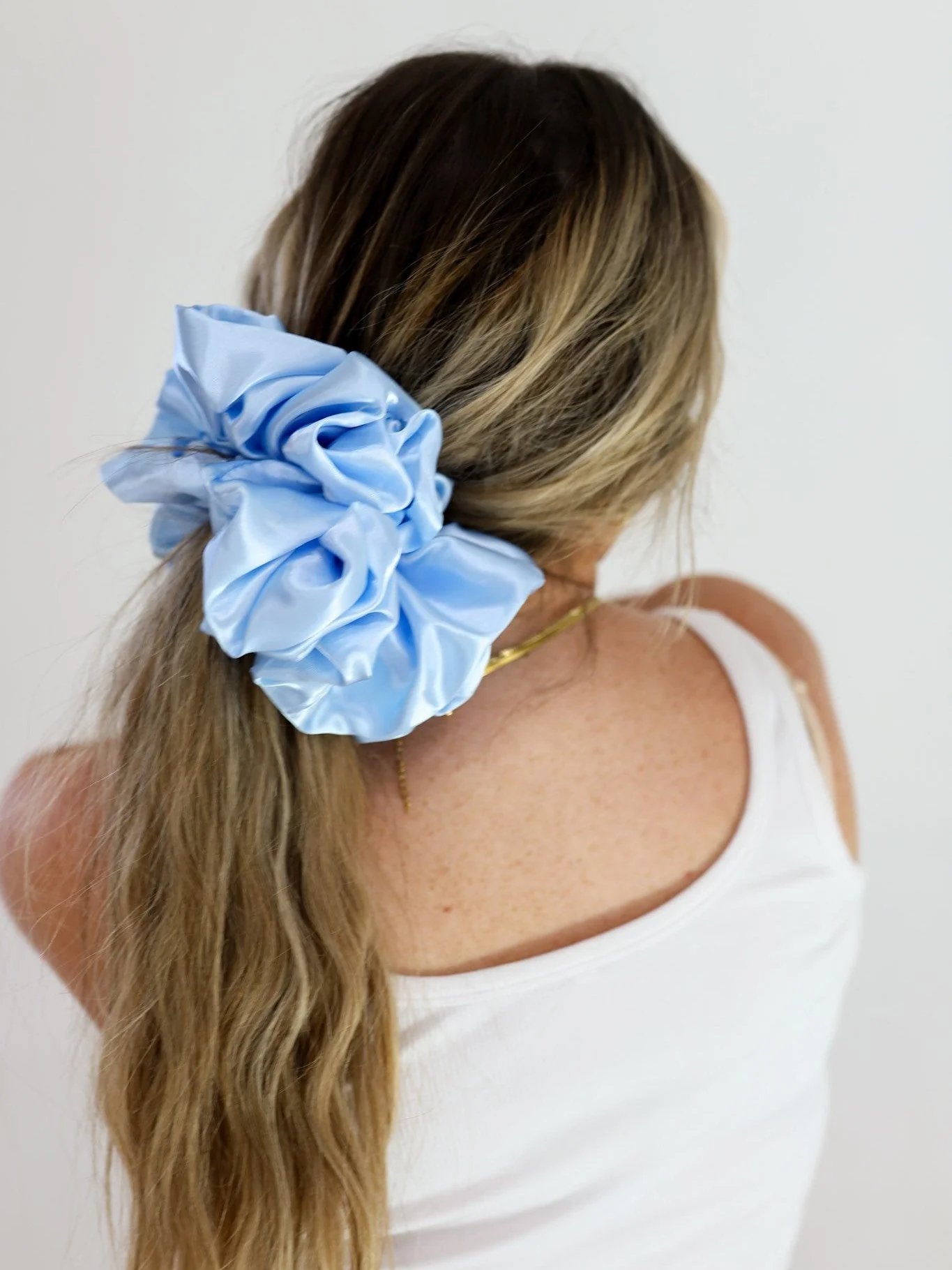 JUMBO SLEEP SILK/SATIN SCRUNCHIES - Image 10