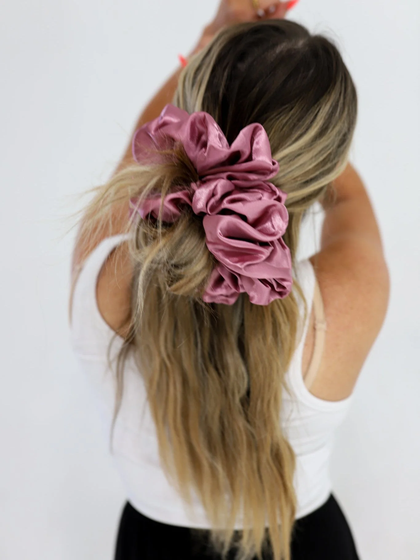 JUMBO SLEEP SILK/SATIN SCRUNCHIES - Image 5