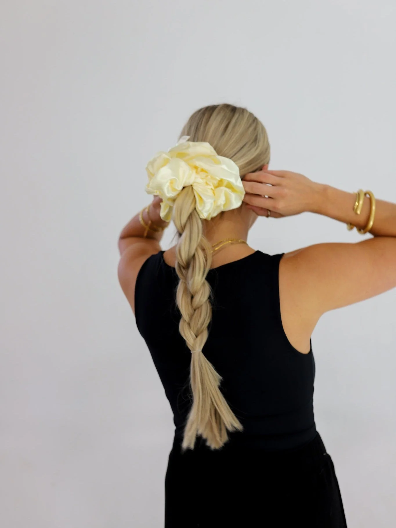 JUMBO SLEEP SILK/SATIN SCRUNCHIES - Image 6