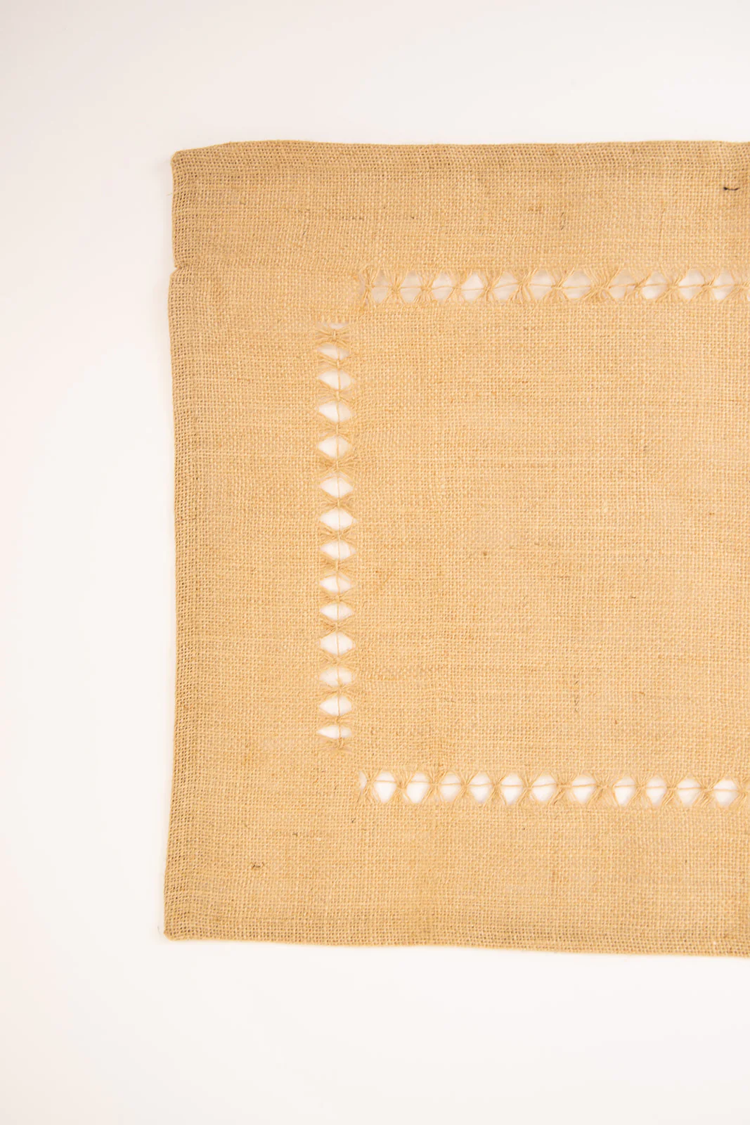 Jute Hemstitch Table Runner - Image 4