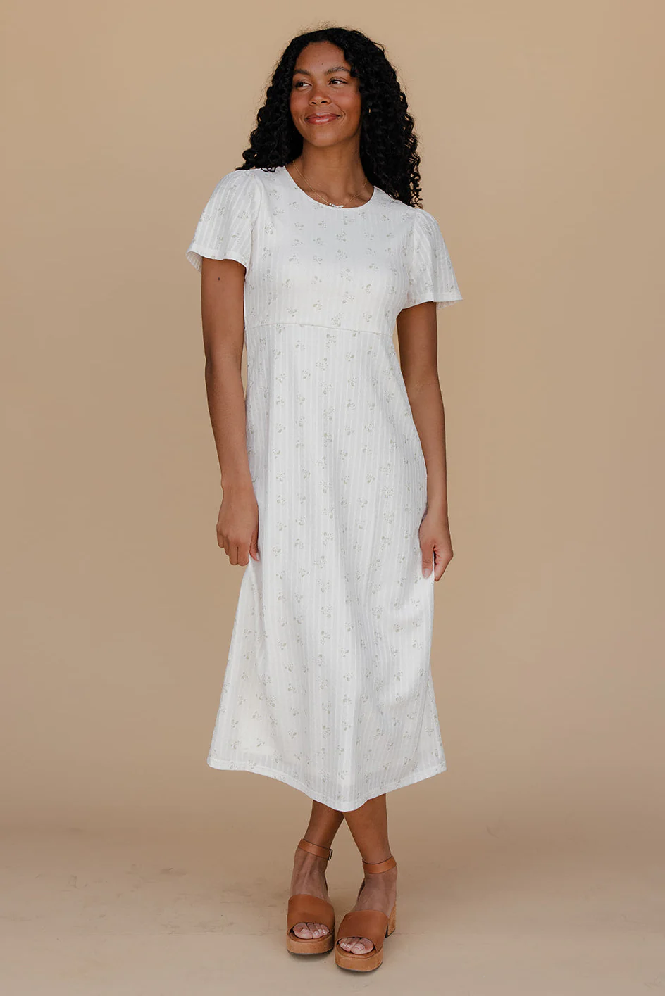 Keep It Simple Floral Midi