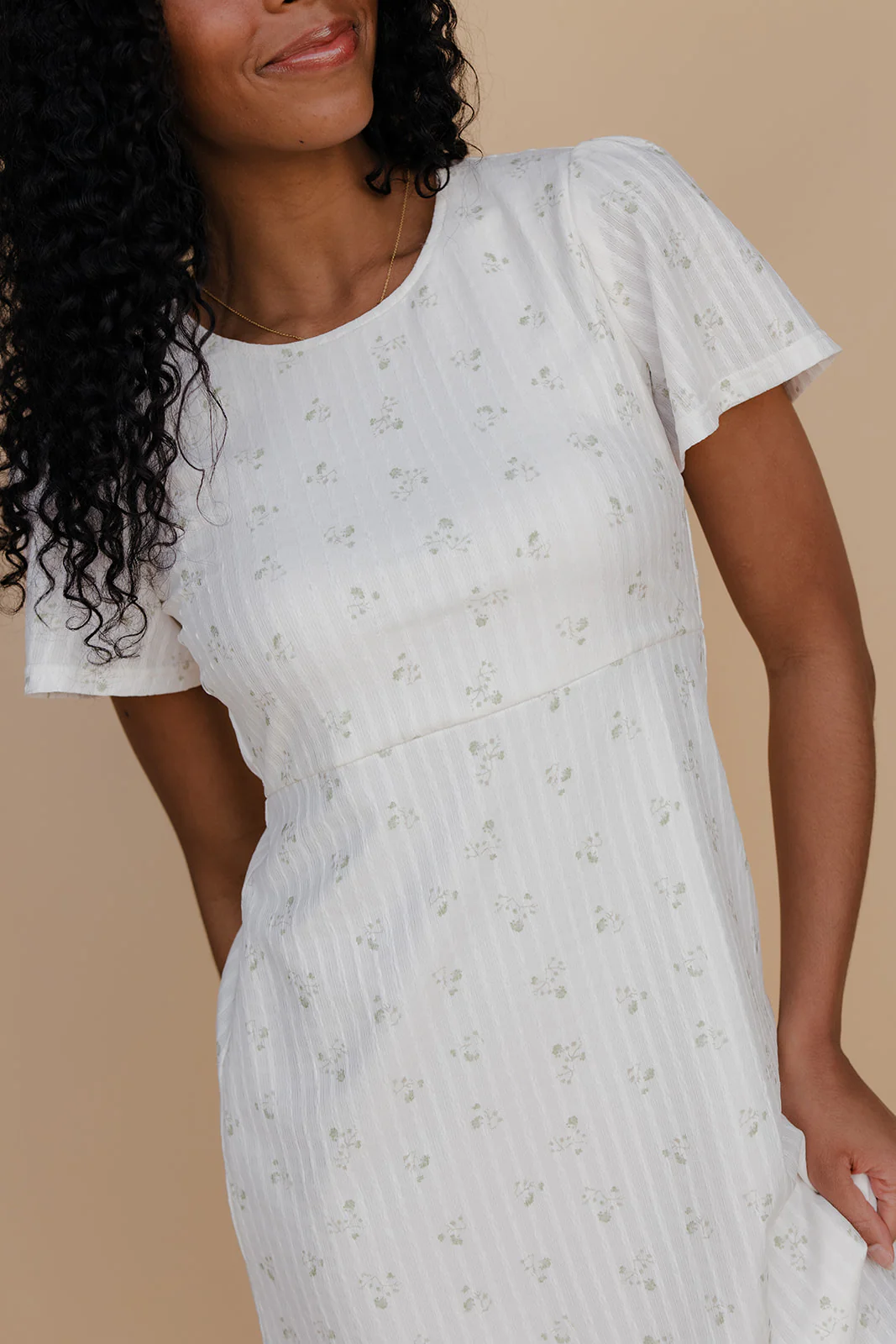 Keep It Simple Floral Midi - Image 2
