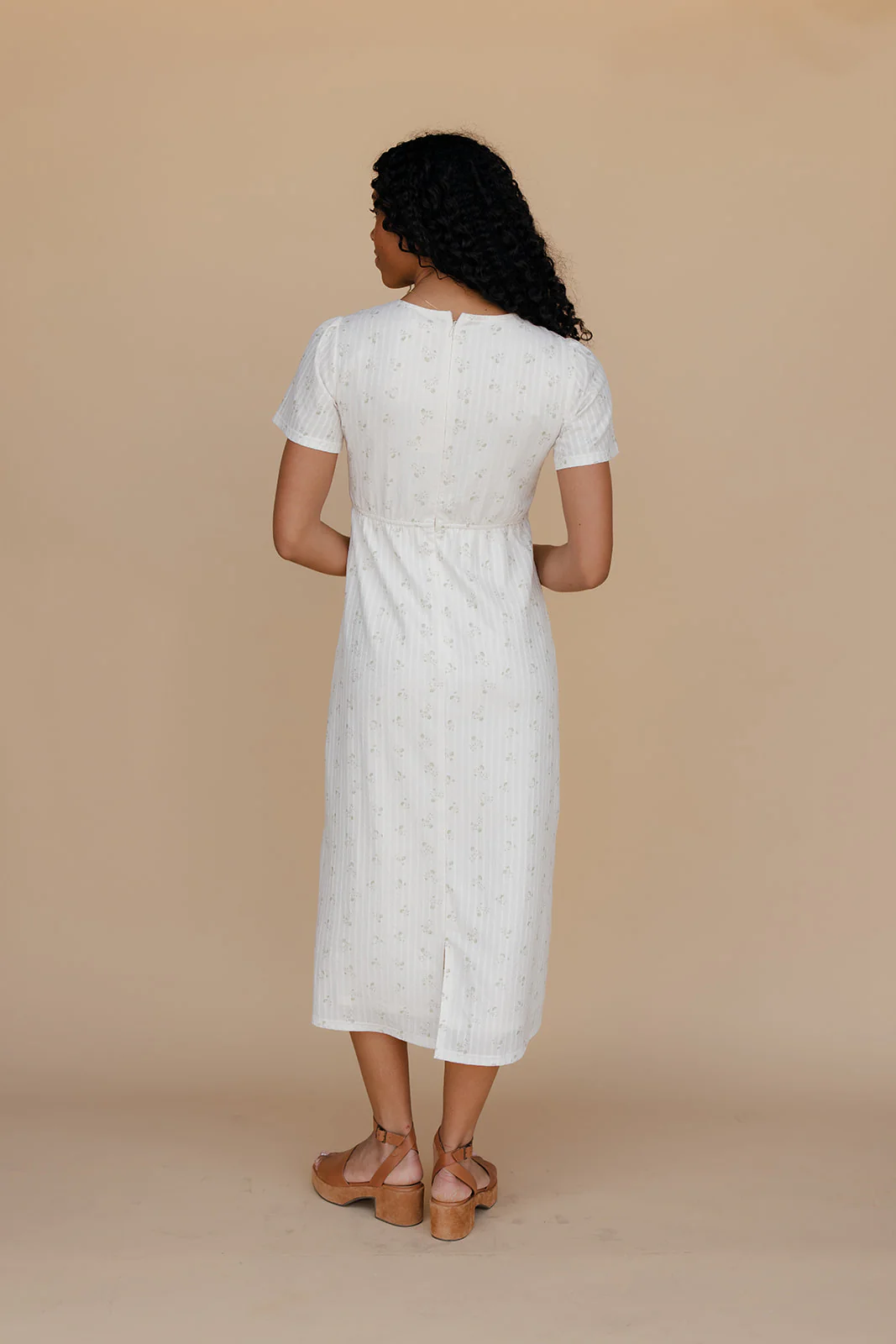 Keep It Simple Floral Midi - Image 6