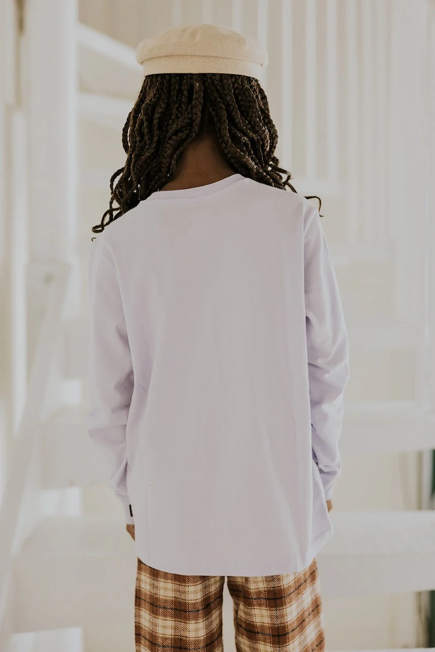 Kids Center Chest Long Sleeve BFF Tee - Image 5