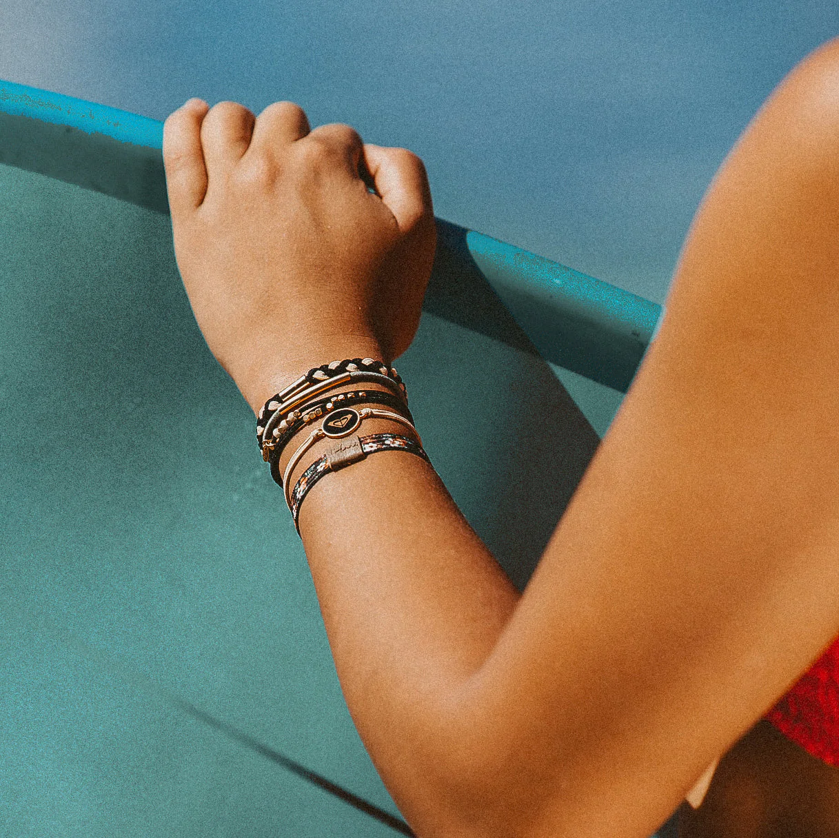 K'lani x Roxy Coastal Drift - Hair Tie Bracelet - Image 2