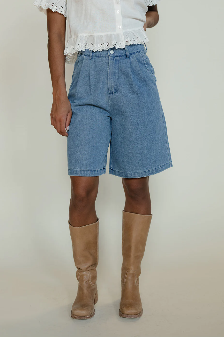 Laidback Days Denim Shorts