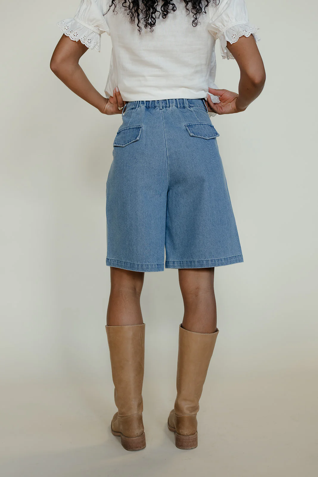 Laidback Days Denim Shorts - Image 4